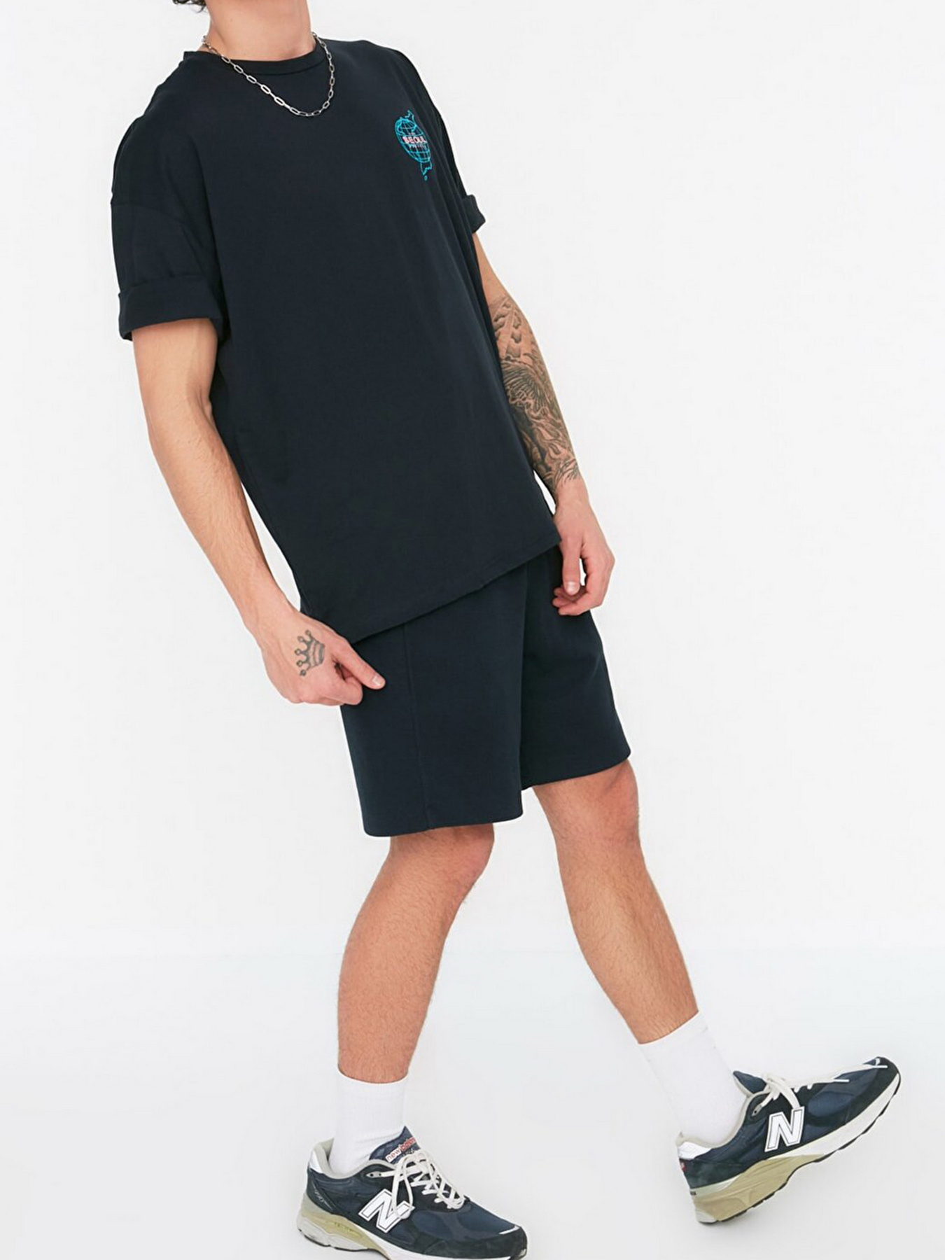 Футболки и поло Trendyol модель TMNSS21TS1219/Lacivert Фото