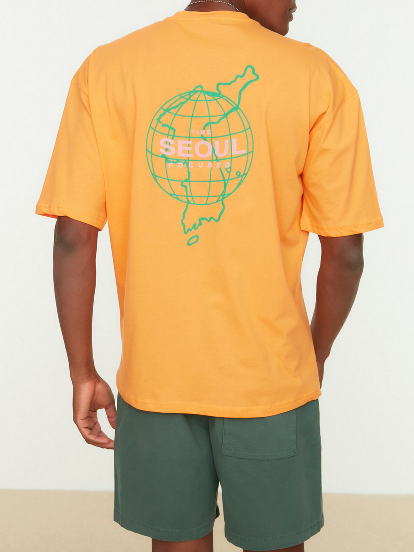 Футболки и поло Trendyol модель TMNSS21TS1219/Turuncu Фото