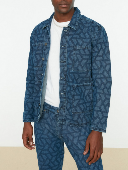 Куртки и дубленки Trendyol модель TMNSS22CE0068/Indigo Фото