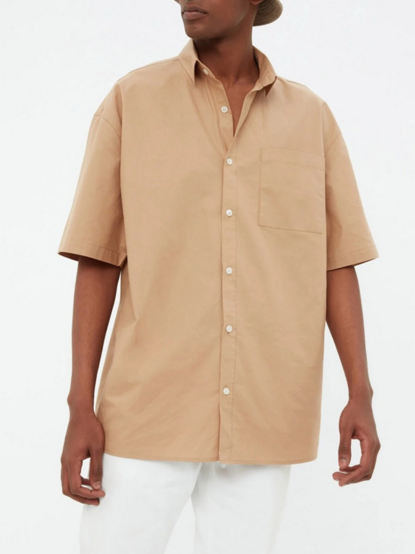 Рубашки Trendyol модель TMNSS22GO0038/Camel Фото