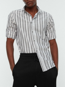 Рубашки Trendyol модель TMNSS22GO0088/Gri Фото