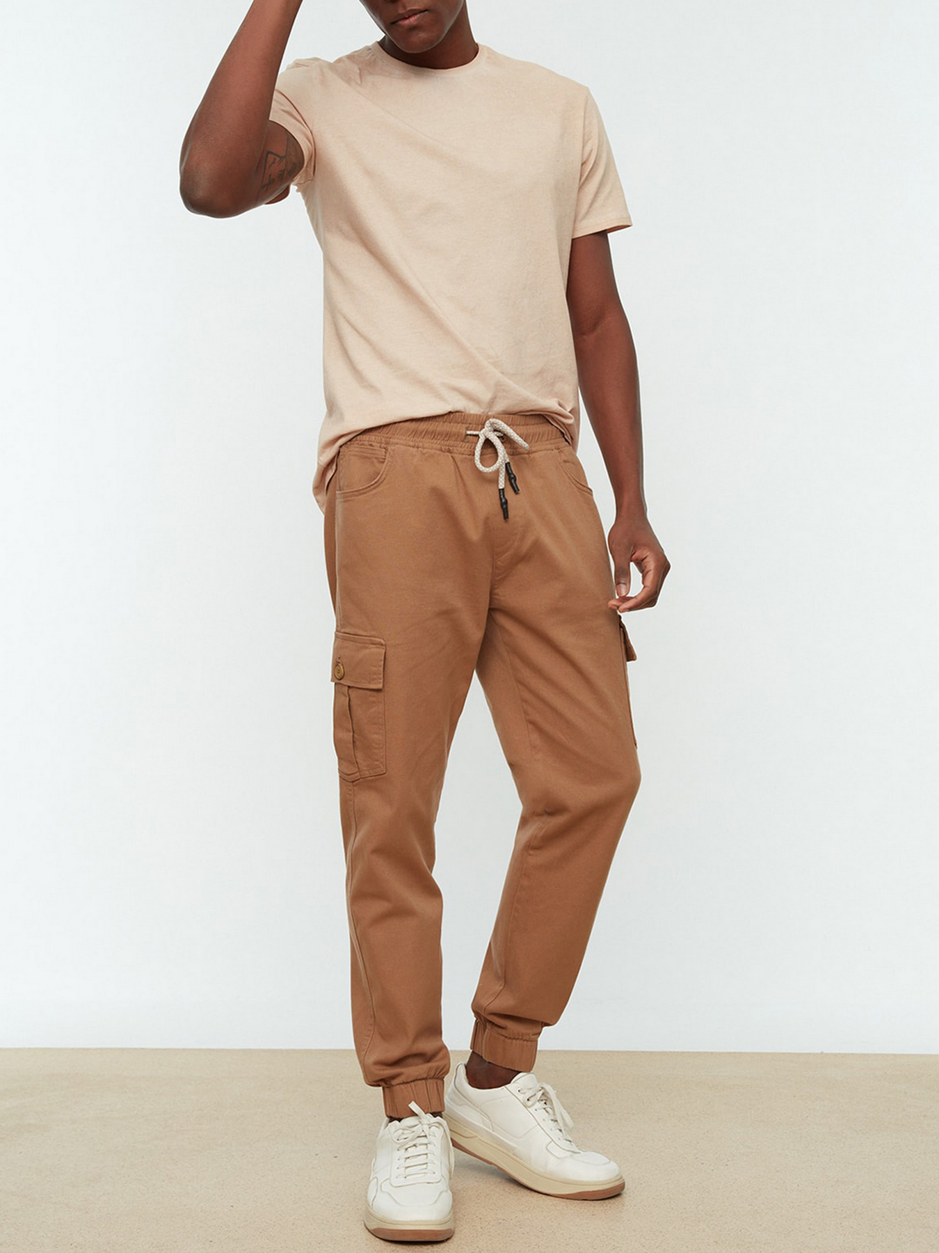 Брюки Trendyol модель TMNSS22PL0032/Camel Фото