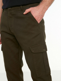 Брюки Trendyol модель TMNSS22PL0036/Haki Фото