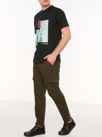 Брюки Trendyol модель TMNSS22PL0036/Haki Фото