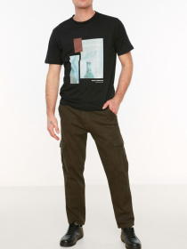 Брюки Trendyol модель TMNSS22PL0036/Haki Фото