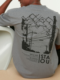 Футболки и поло Trendyol модель TMNSS22TS0570/Antrasit Фото