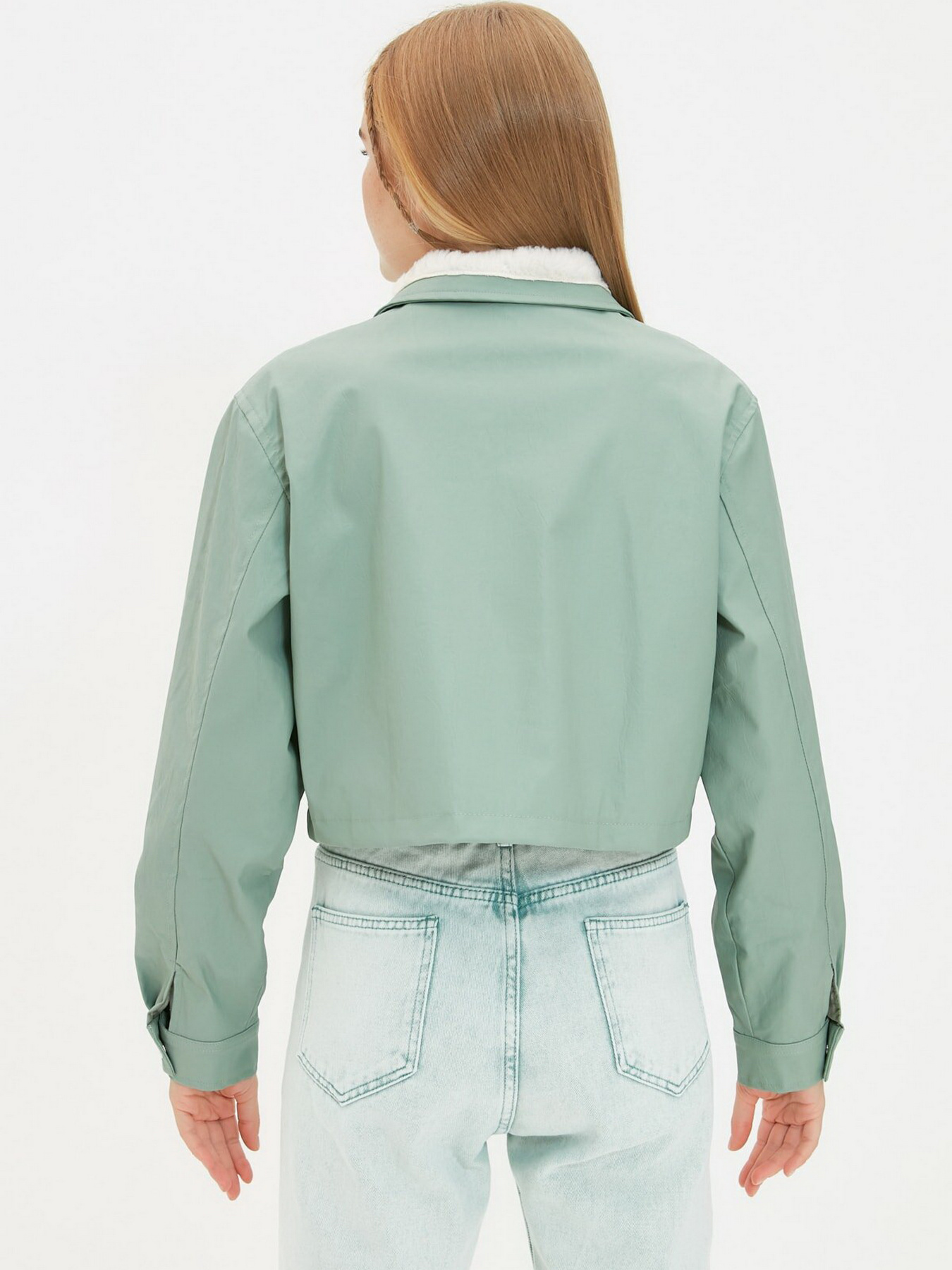 Куртки и дубленки Trendyol модель TWOAW21MO0102/Mint Фото