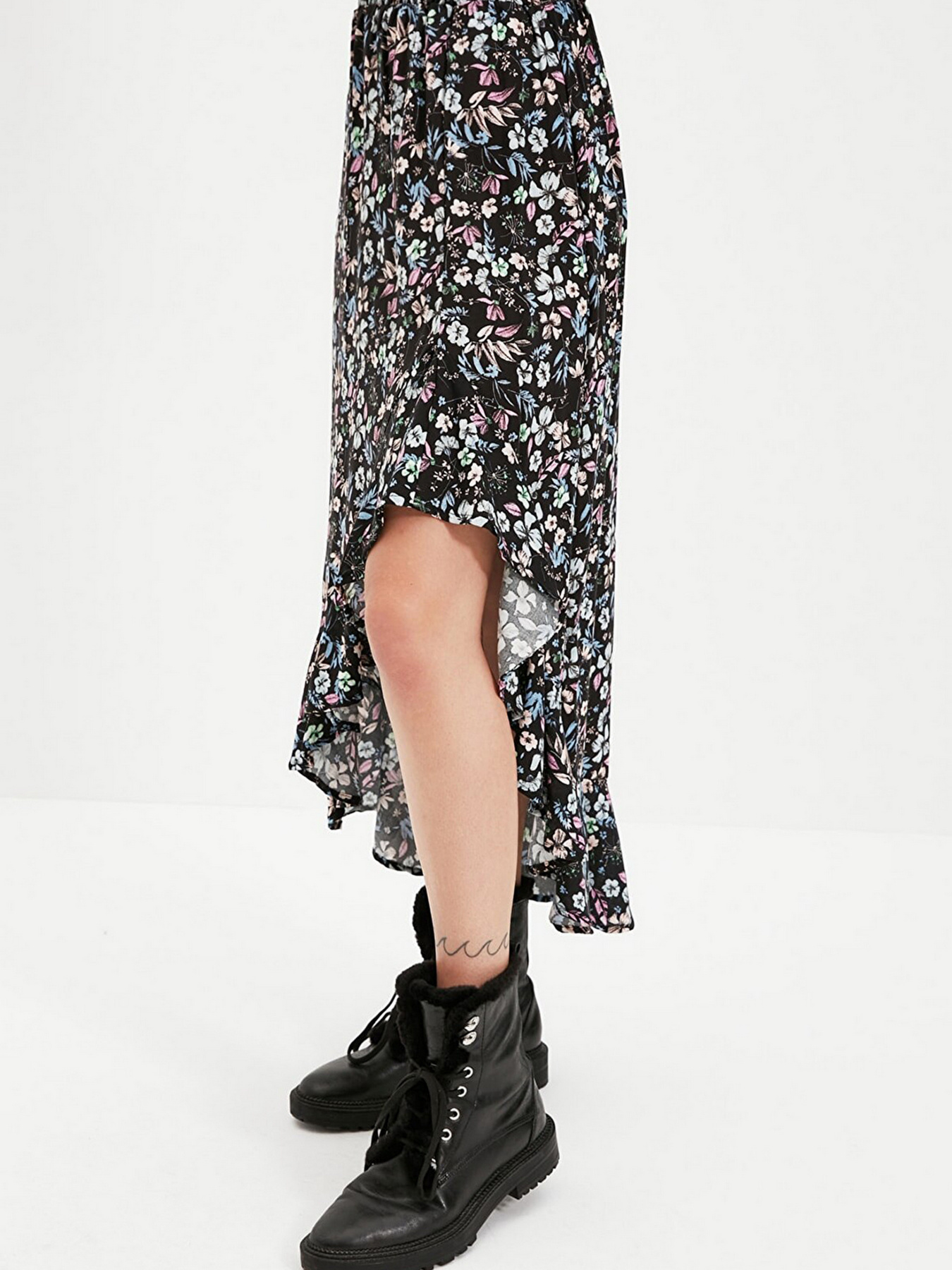 Юбки Trendyol модель TWOSS20ET0166/Mor Фото