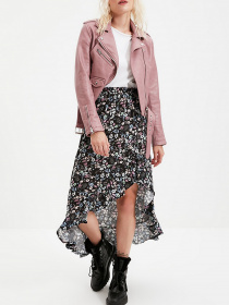 Юбки Trendyol модель TWOSS20ET0166/Mor Фото