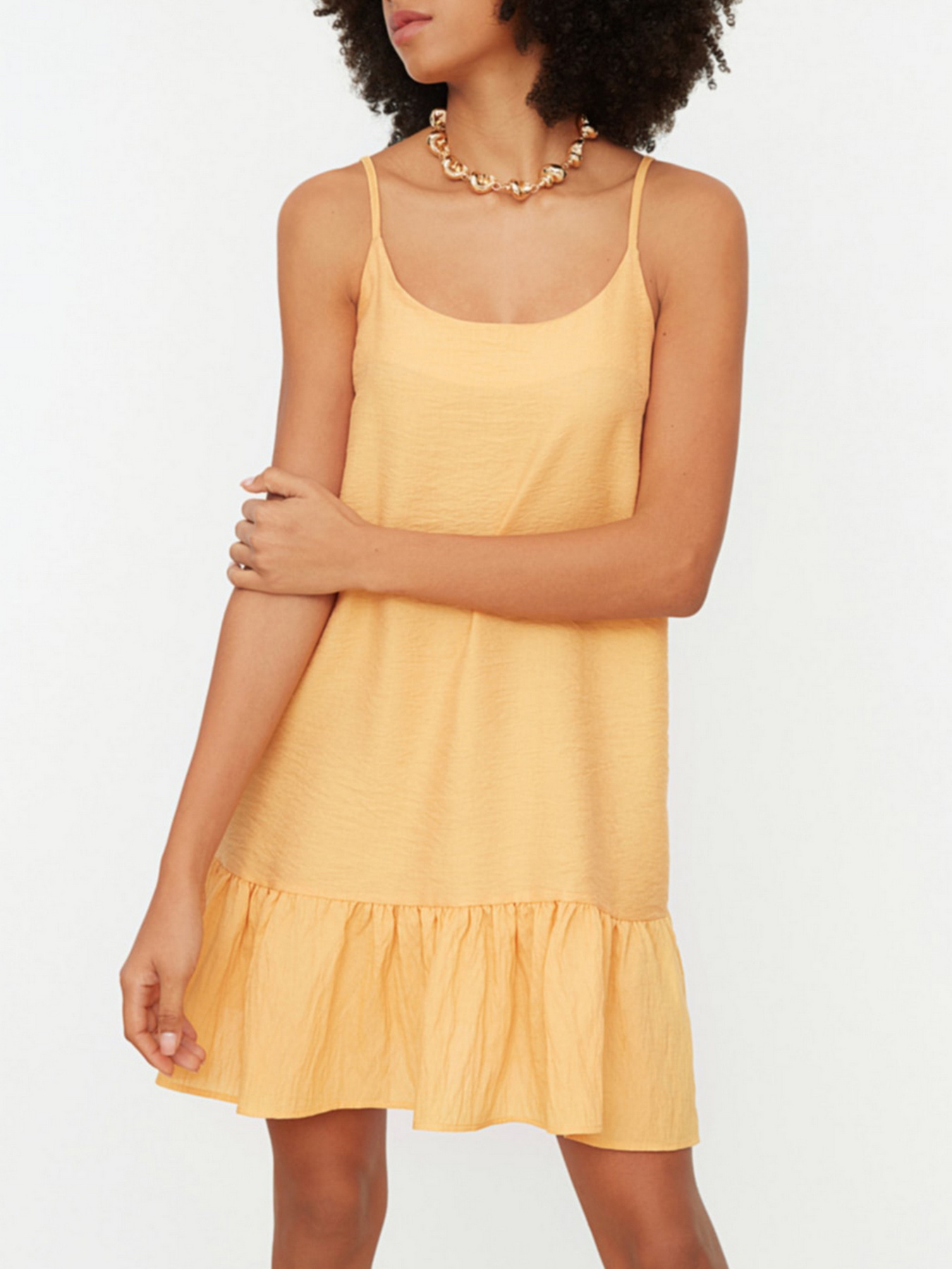 Платья Trendyol модель TWOSS22EL0252/Turuncu Фото