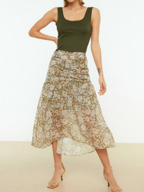 Юбки Trendyol модель TWOSS22ET0104/Haki Фото