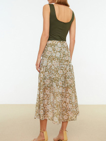 Юбки Trendyol модель TWOSS22ET0104/Haki Фото
