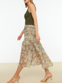 Юбки Trendyol модель TWOSS22ET0104/Haki Фото