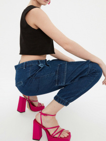 Брюки Trendyol модель TWOSS22JE0150/Mavi Фото