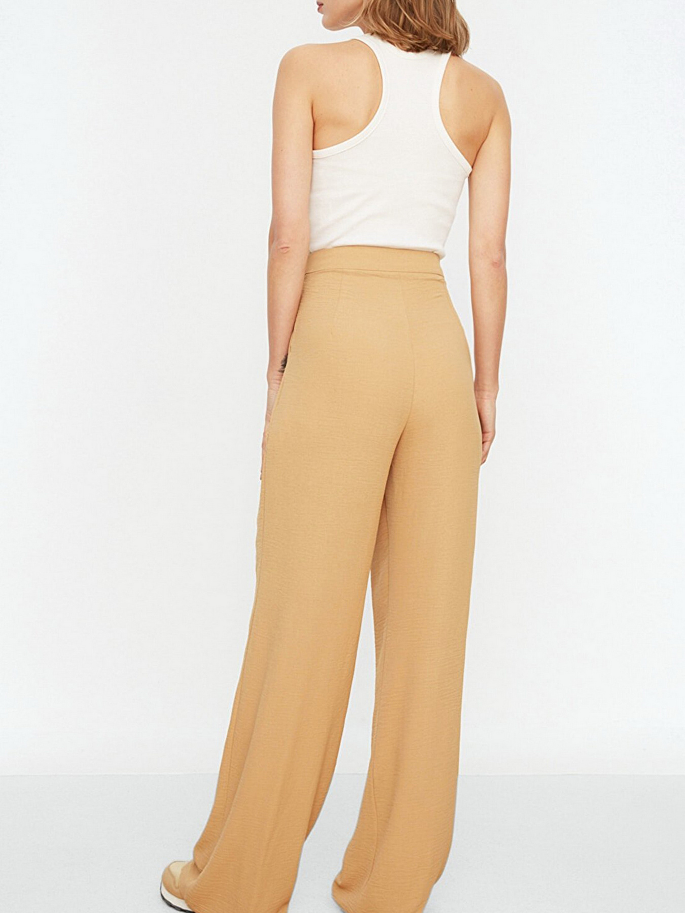 Брюки Trendyol модель TWOSS22PL0086/Camel Фото