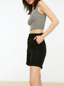 Шорты Trendyol модель TWOSS22SR0045/Siyah Фото