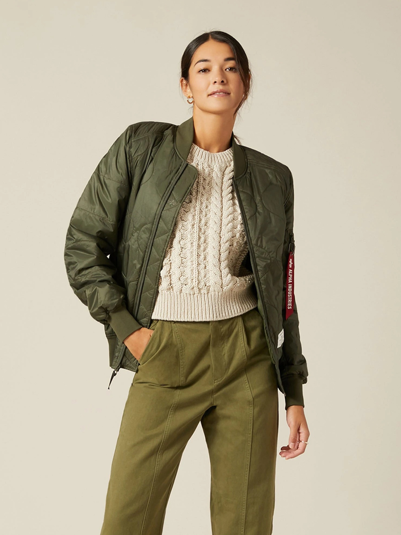 Куртки и дубленки Alpha Industries модель UJQ52000C1_301 Фото