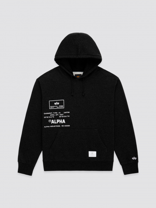 Худи и свитшоты Alpha Industries модель USQ52502C1_001 Фото