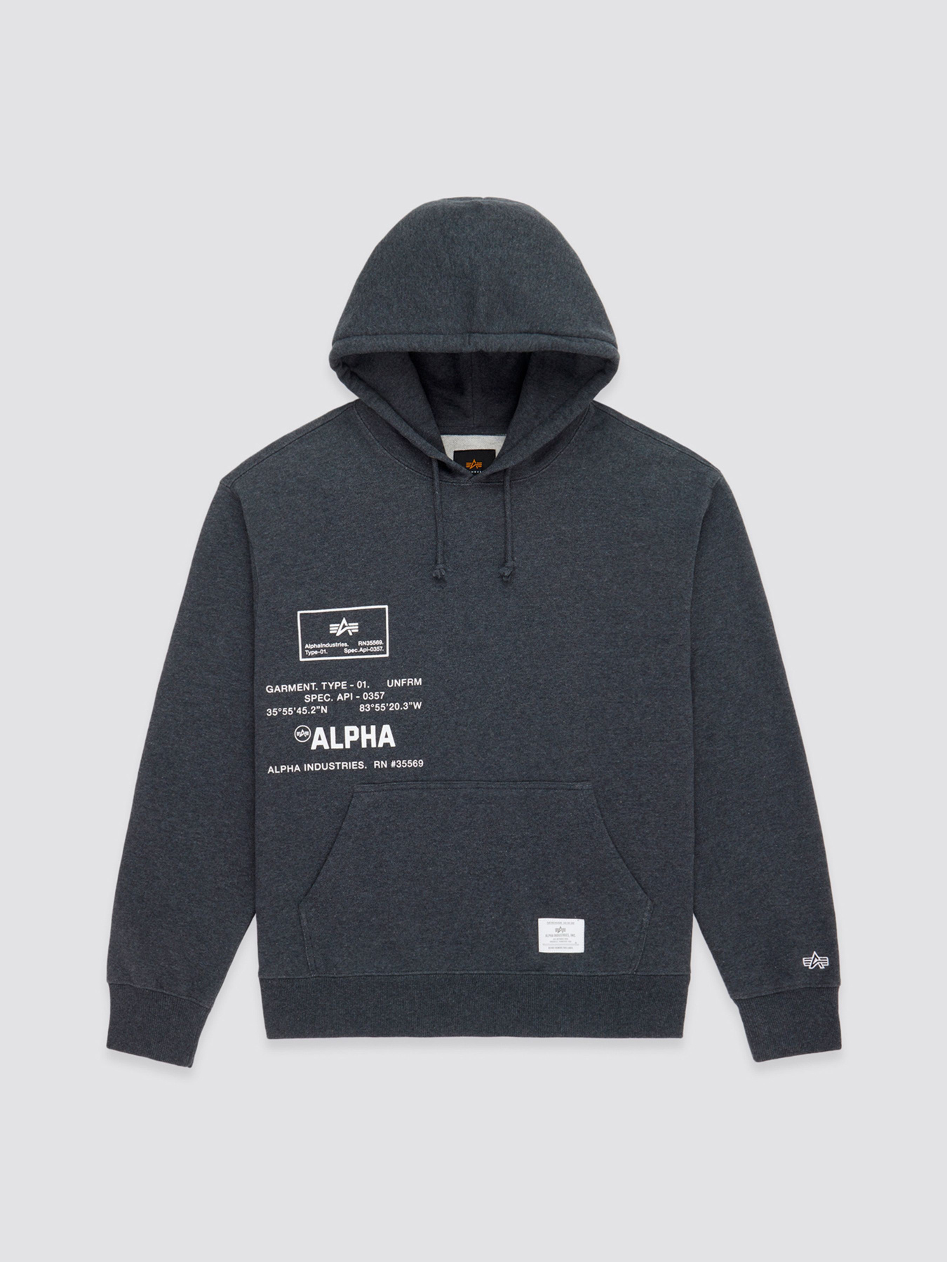 Худи и свитшоты Alpha Industries модель USQ52502C1_068 Фото