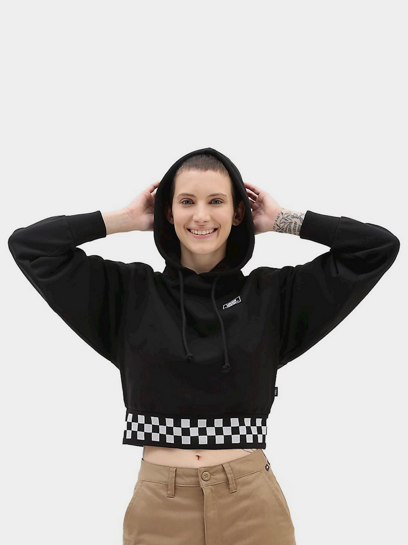Худи и свитшоты Vans модель VN0A7YKFBLK1 Фото