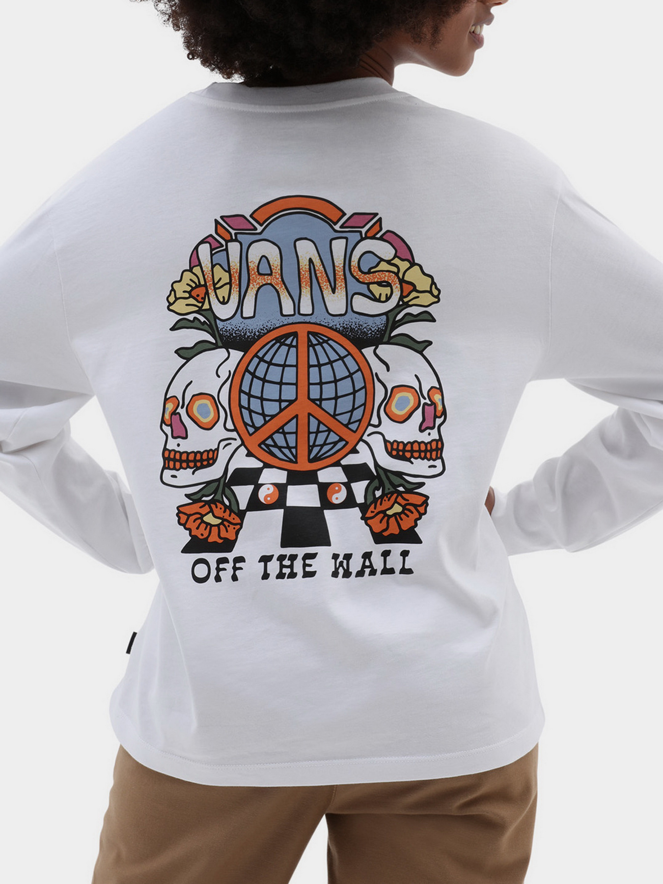 Худи и свитшоты Vans модель VN0A7YV4WHT_W Фото