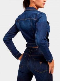 Куртки и дубленки GUESS модель W1YN0E-D4GV1-CRD1 Фото