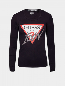 Худи и свитшоты GUESS модель W2YI47-J1311-JBLK Фото