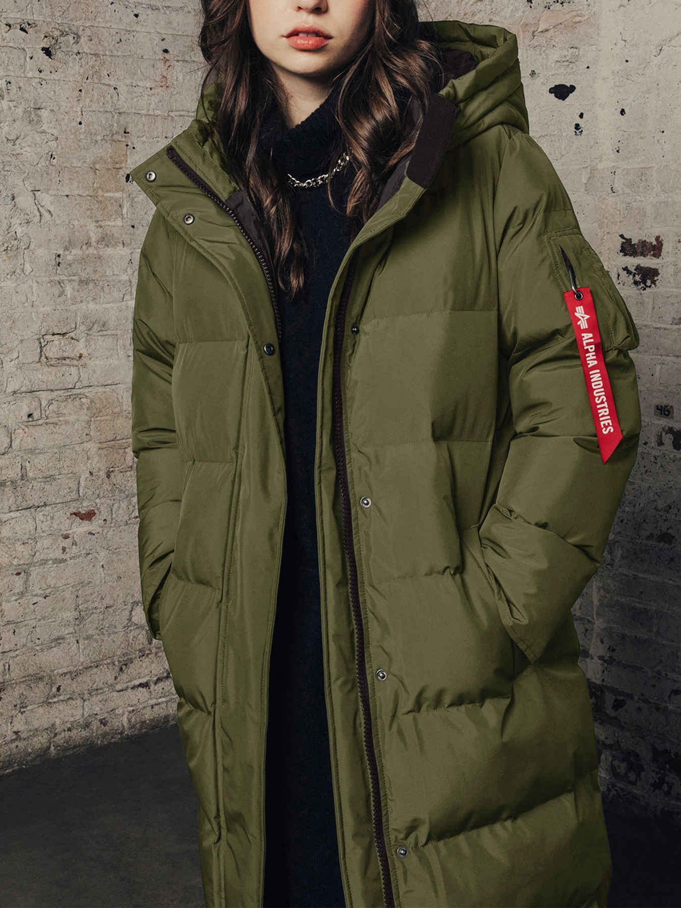 Куртки и дубленки Alpha Industries модель WJS52502C1_301 Фото