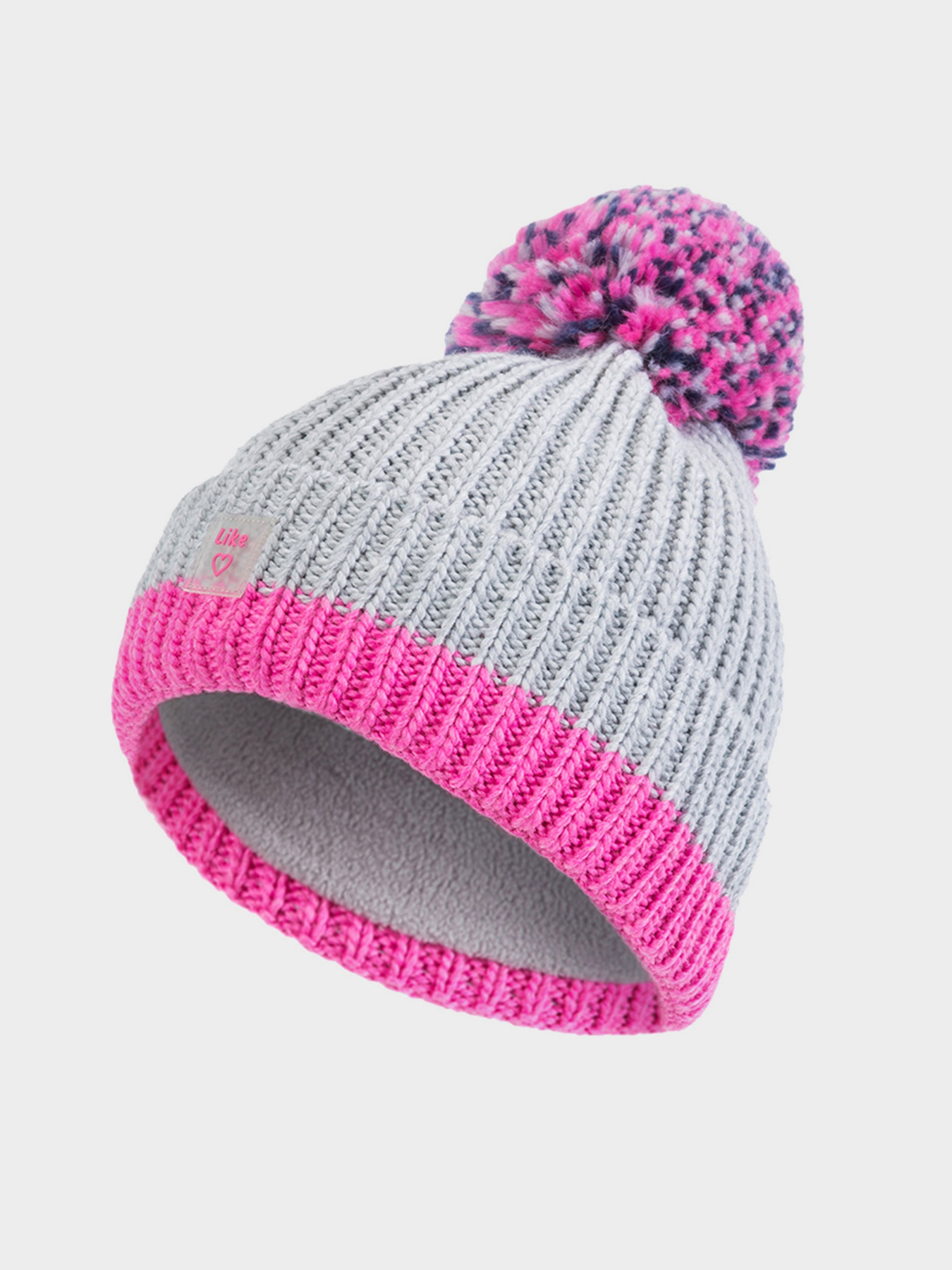 Шапки и кепки Marhatter модель MGH11506/2 серо-розовый Фото
