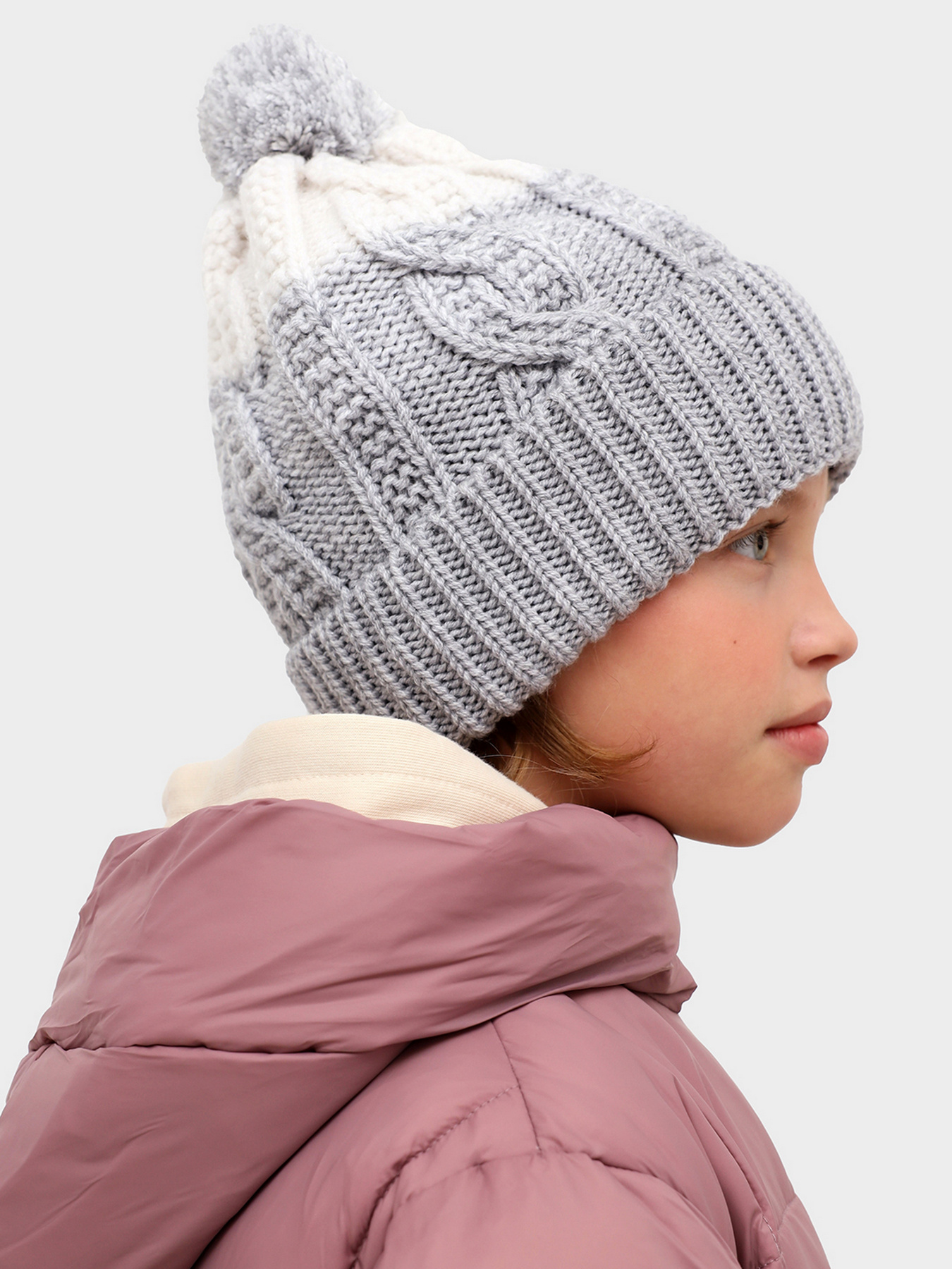 Шапки и кепки Marhatter модель MGH11517/2 серо-белый Фото
