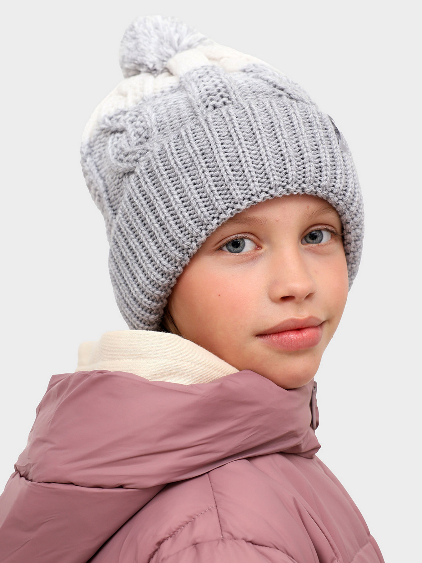 Шапки и кепки Marhatter модель MGH11517/2 серо-белый Фото