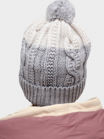 Шапки и кепки Marhatter модель MGH11517/2 серо-белый Фото