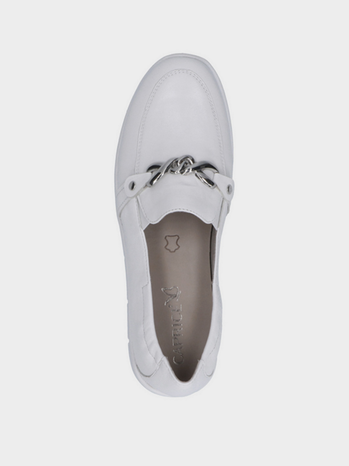 Туфли и лоферы Caprice модель 24752-28-160 WHITE SOFTNAP. Фото