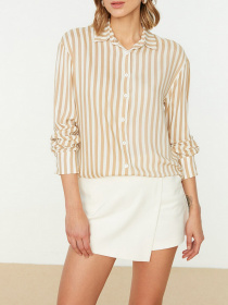 Рубашки Trendyol модель TWOSS22GO0549/Ekru Фото
