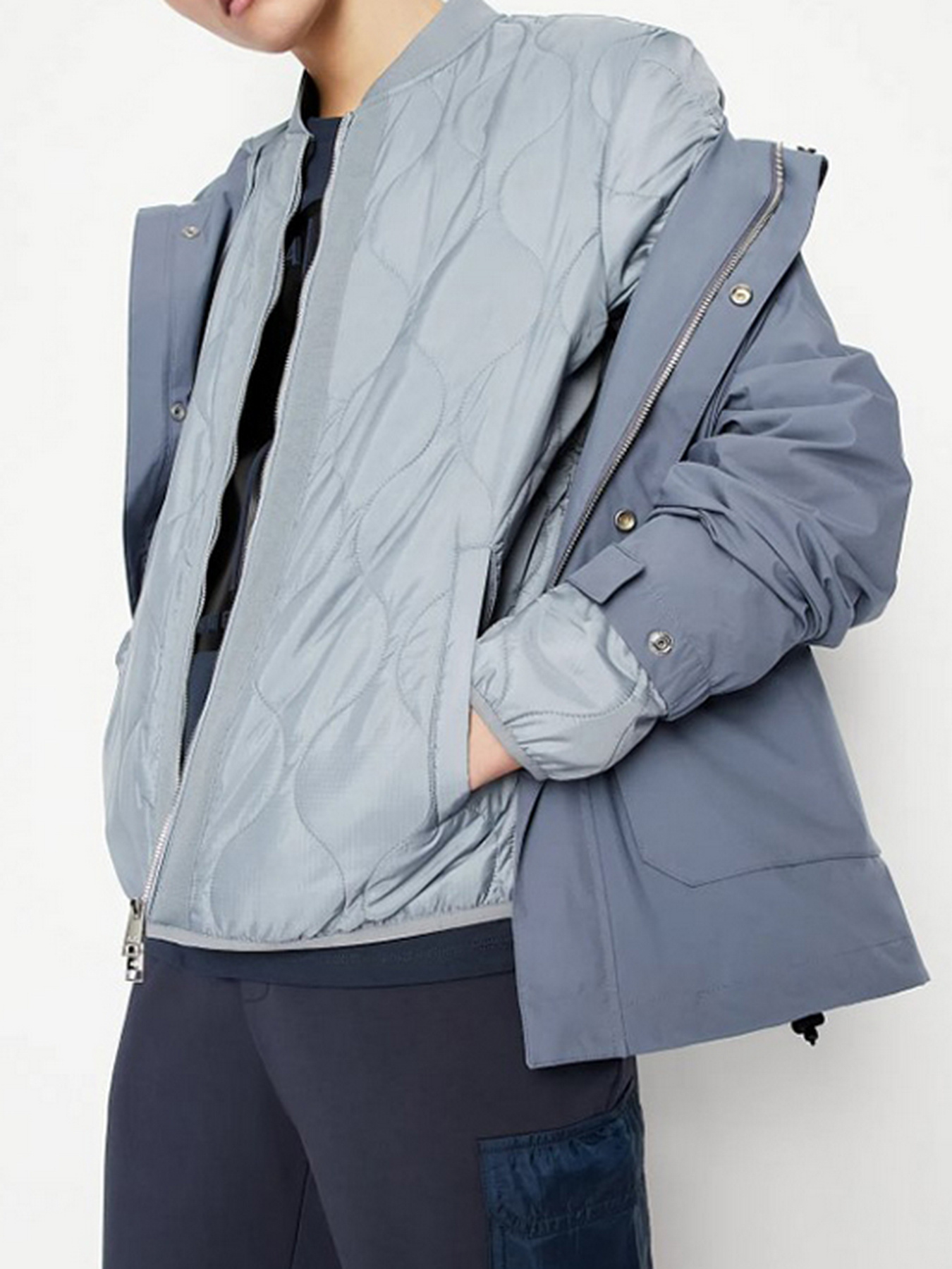 Куртки и дубленки Armani Exchange модель 3LZK21-ZNB7Z-2911 Фото