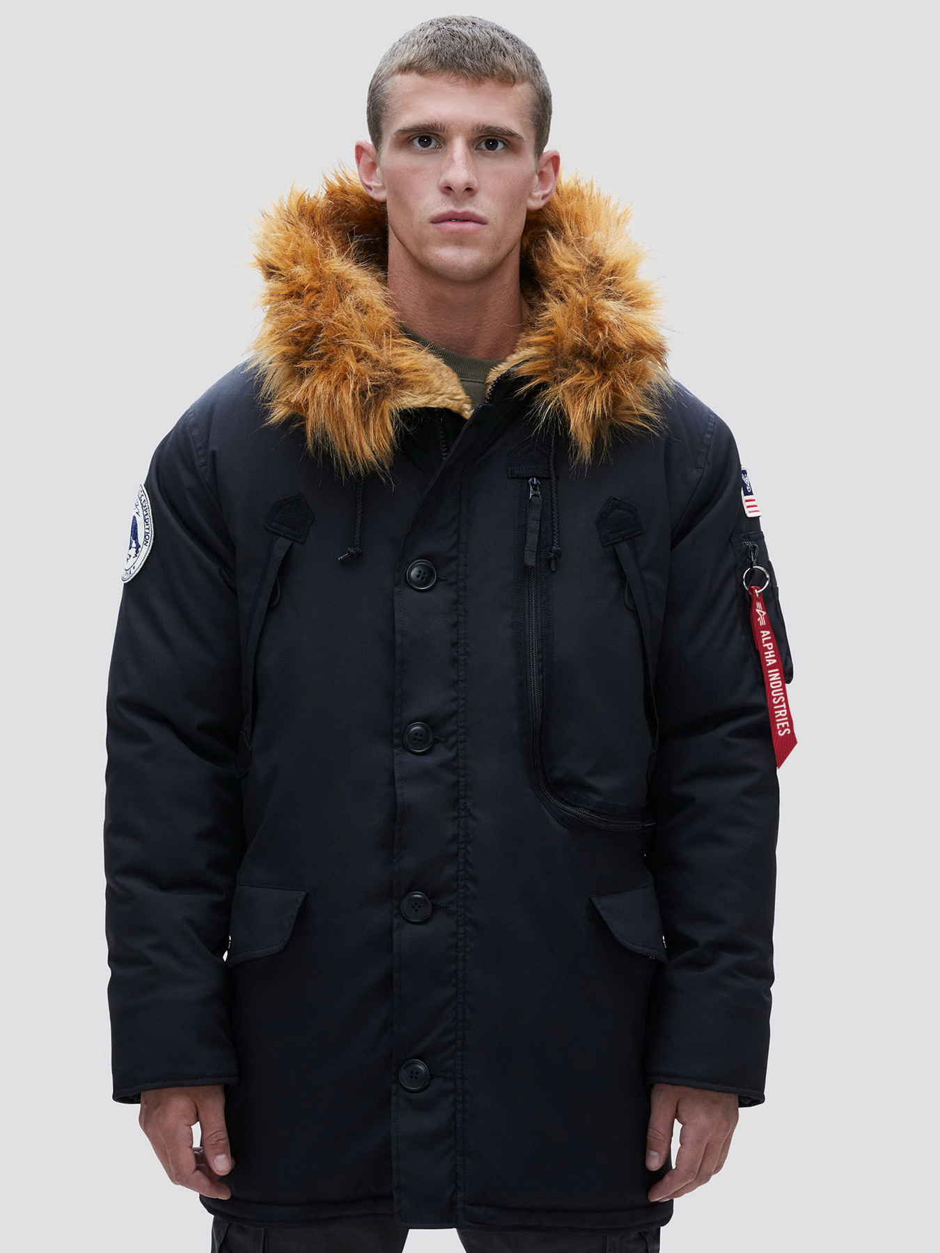 Куртки и дубленки Alpha Industries модель MJN49503C1_001 Фото