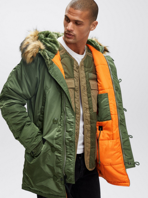 Куртки и дубленки Alpha Industries модель MJN31210C1_310 Фото
