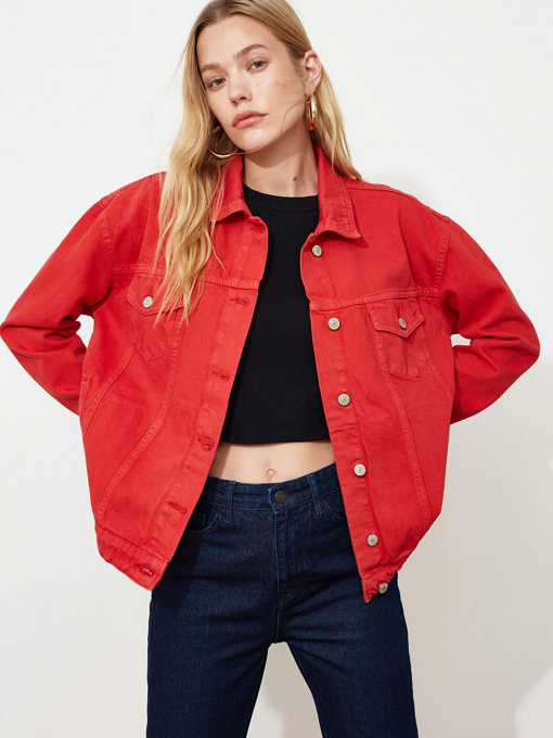 Пиджаки Trendyol модель TWOSS20CE0159/Kiremit Фото
