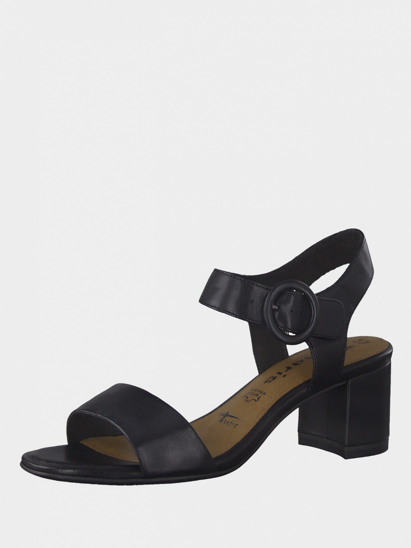 Сандалии Tamaris модель 28324-26-003 BLACK LEATHER Фото