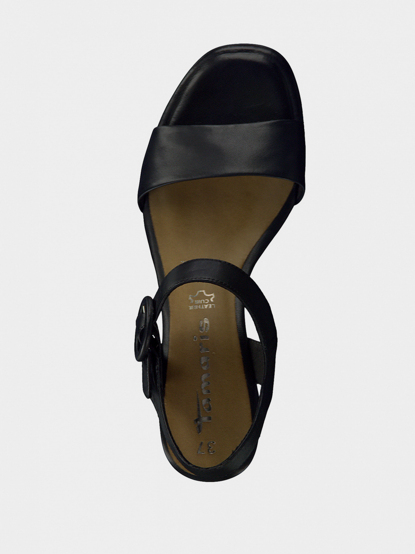 Сандалии Tamaris модель 28324-26-003 BLACK LEATHER Фото