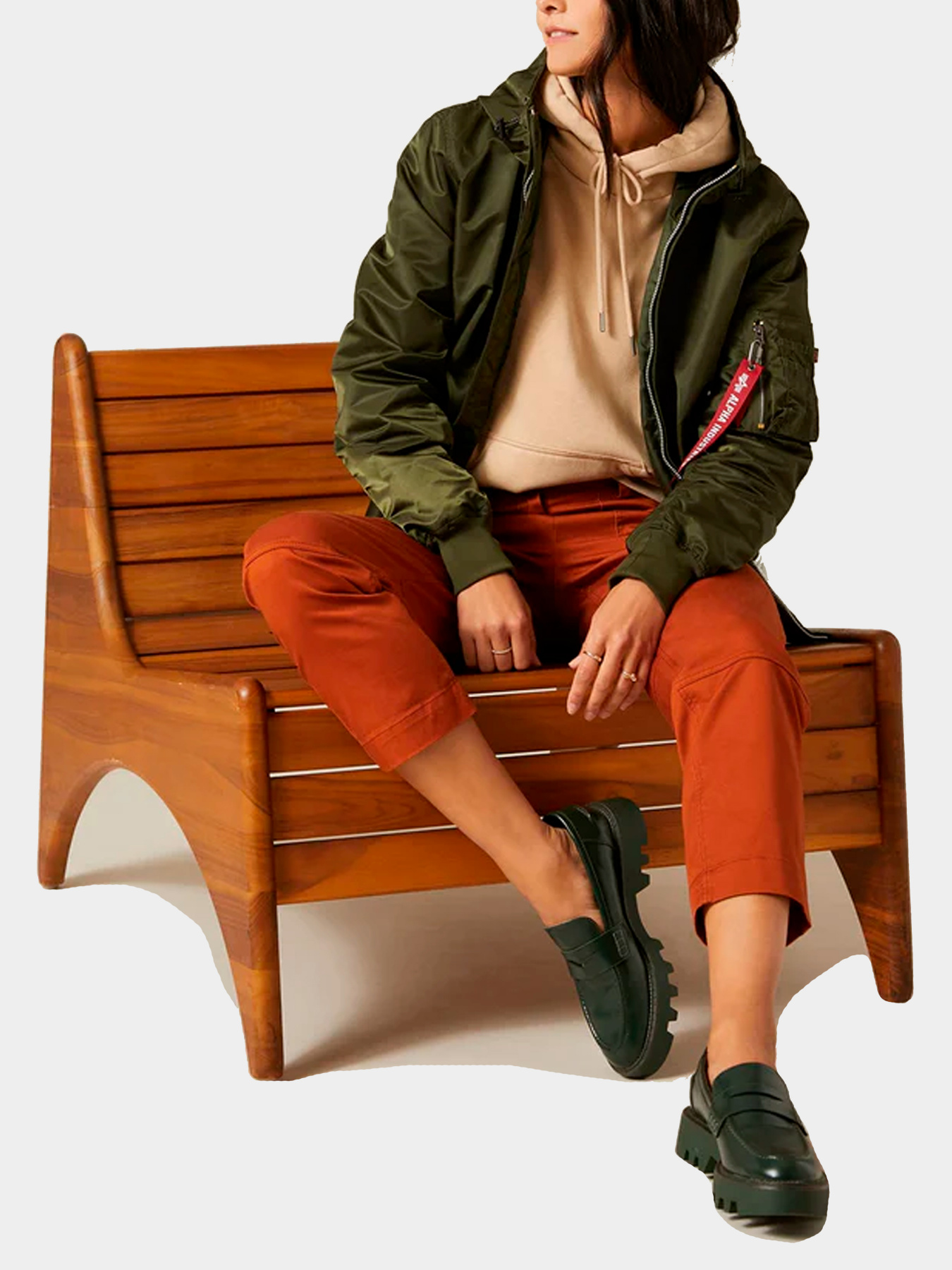 Куртки и дубленки Alpha Industries модель UJL52000C1_301 Фото