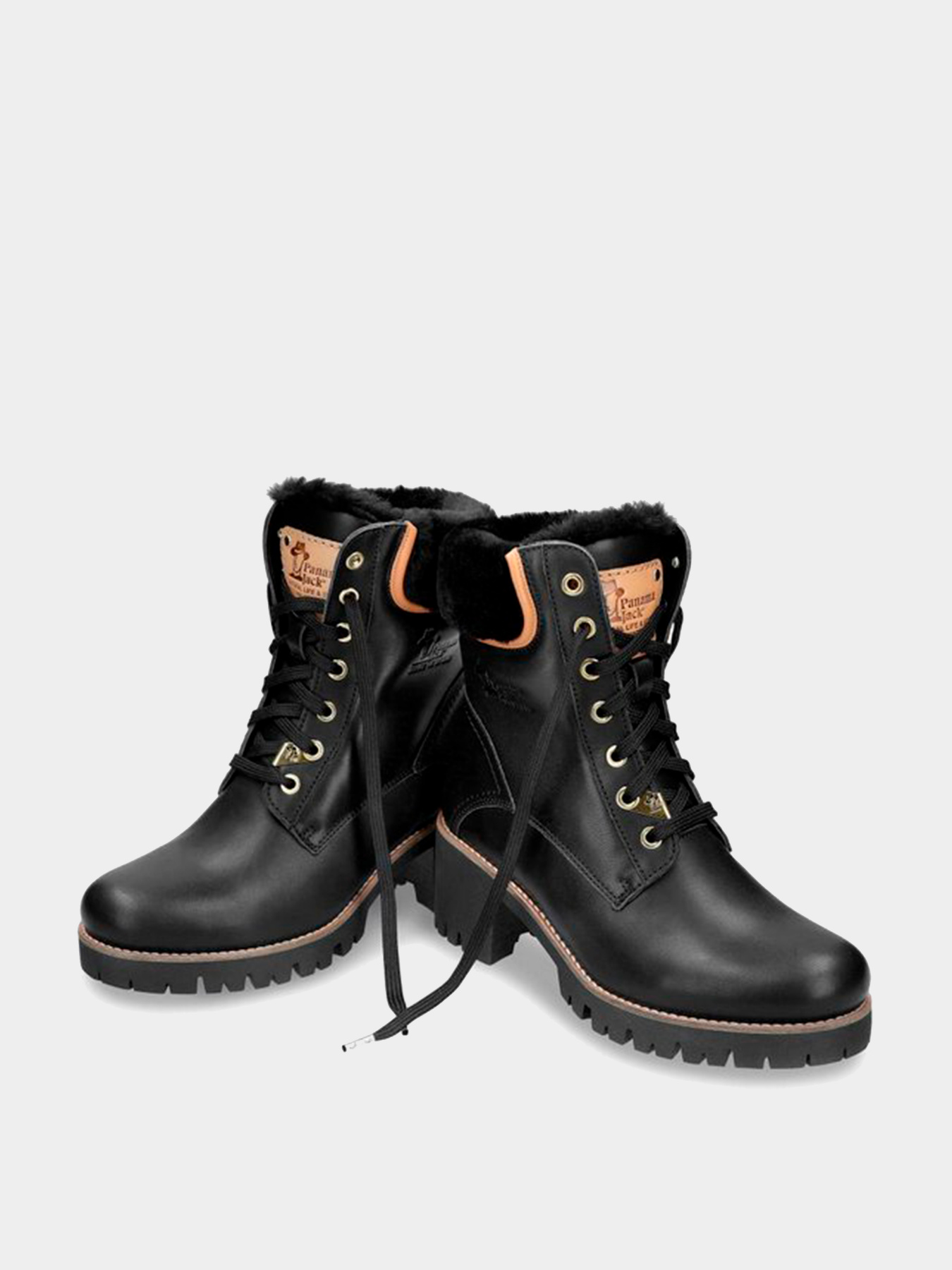 Ботинки и сапоги Panama Jack модель Phoebe Igloo Trav B1 Napa Negro / Black Фото