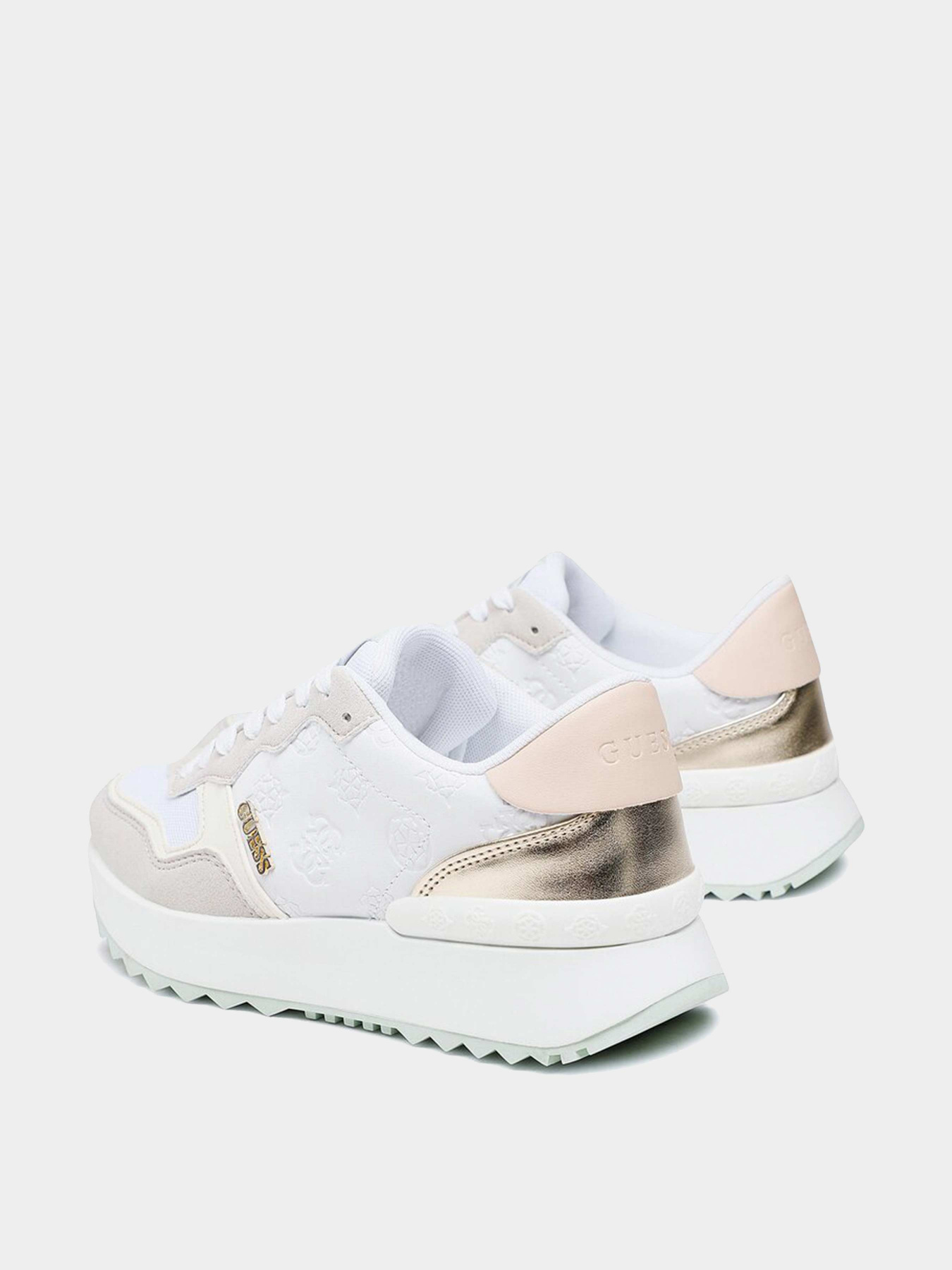 Кроссовки GUESS модель FL5VNN-SMA12-WHPLA Фото