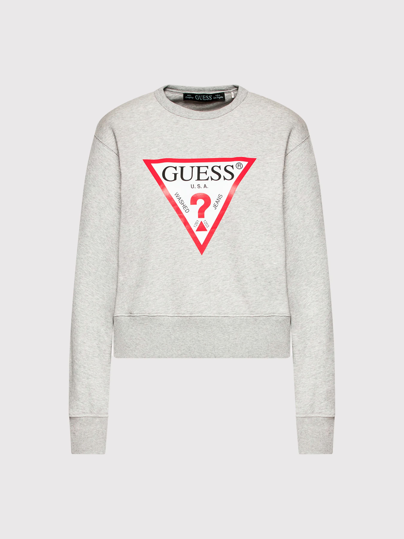 Худи и свитшоты GUESS модель W2YQ16-KBA10-LMGY Фото