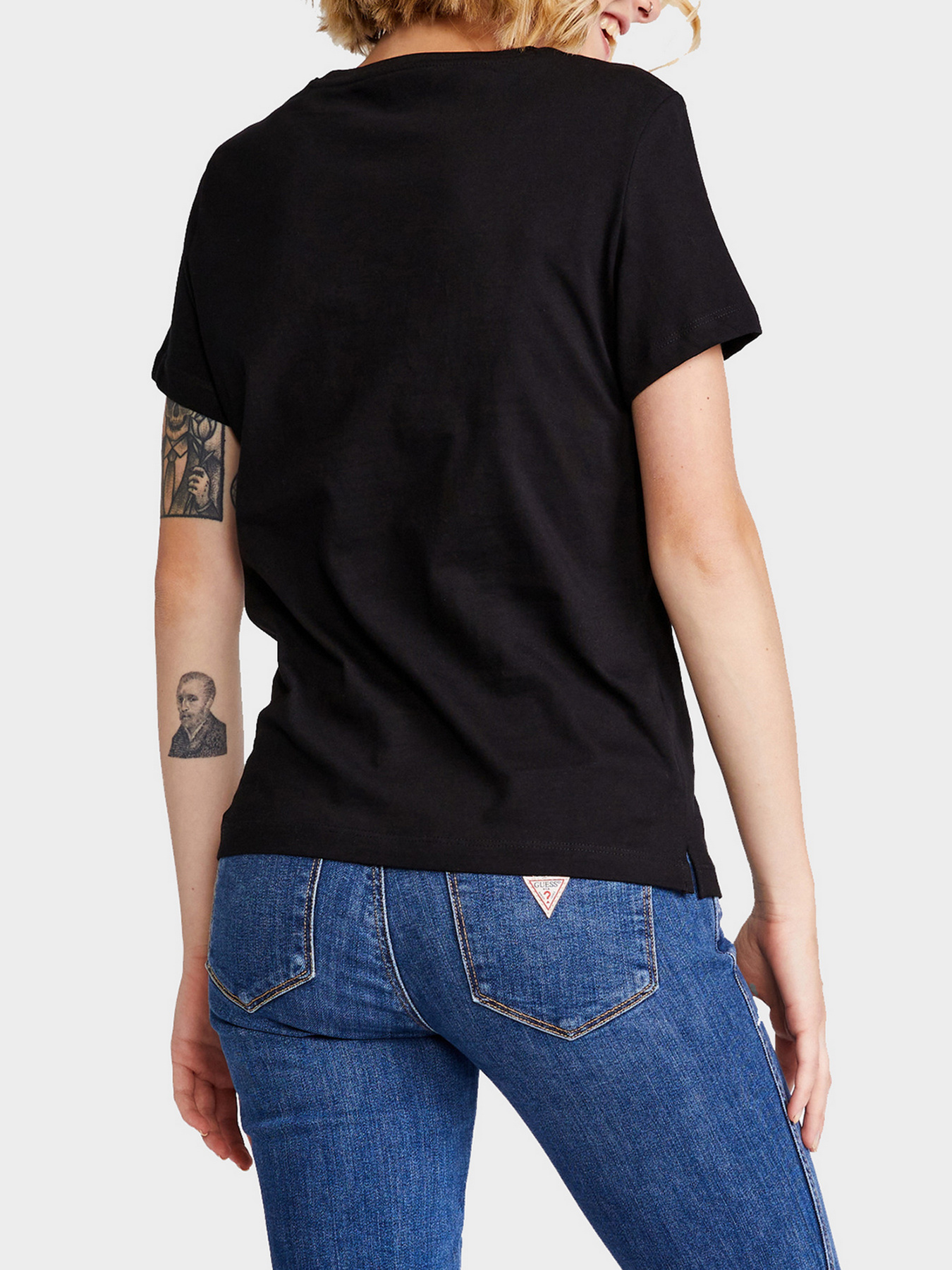 Футболки и поло GUESS модель W1YI1B-I3Z11-JBLK Фото