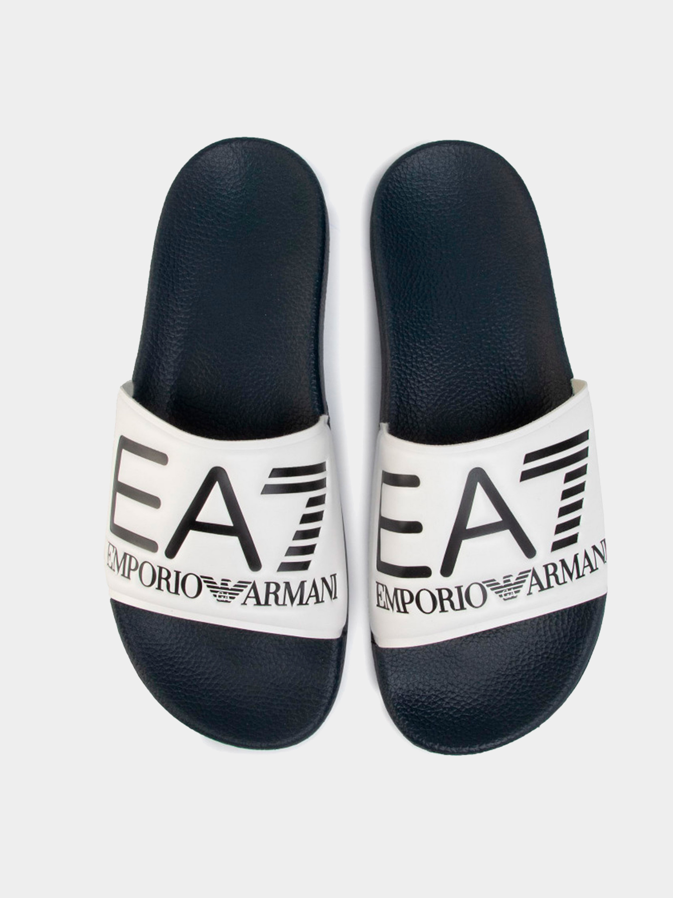 Шлёпанцы EA7 модель XCP001-XCC22-B139 Фото