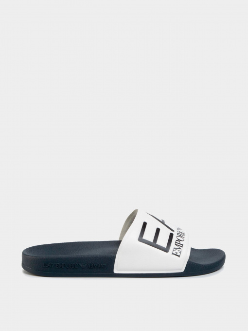 Шлёпанцы EA7 модель XCP001-XCC22-B139 Фото