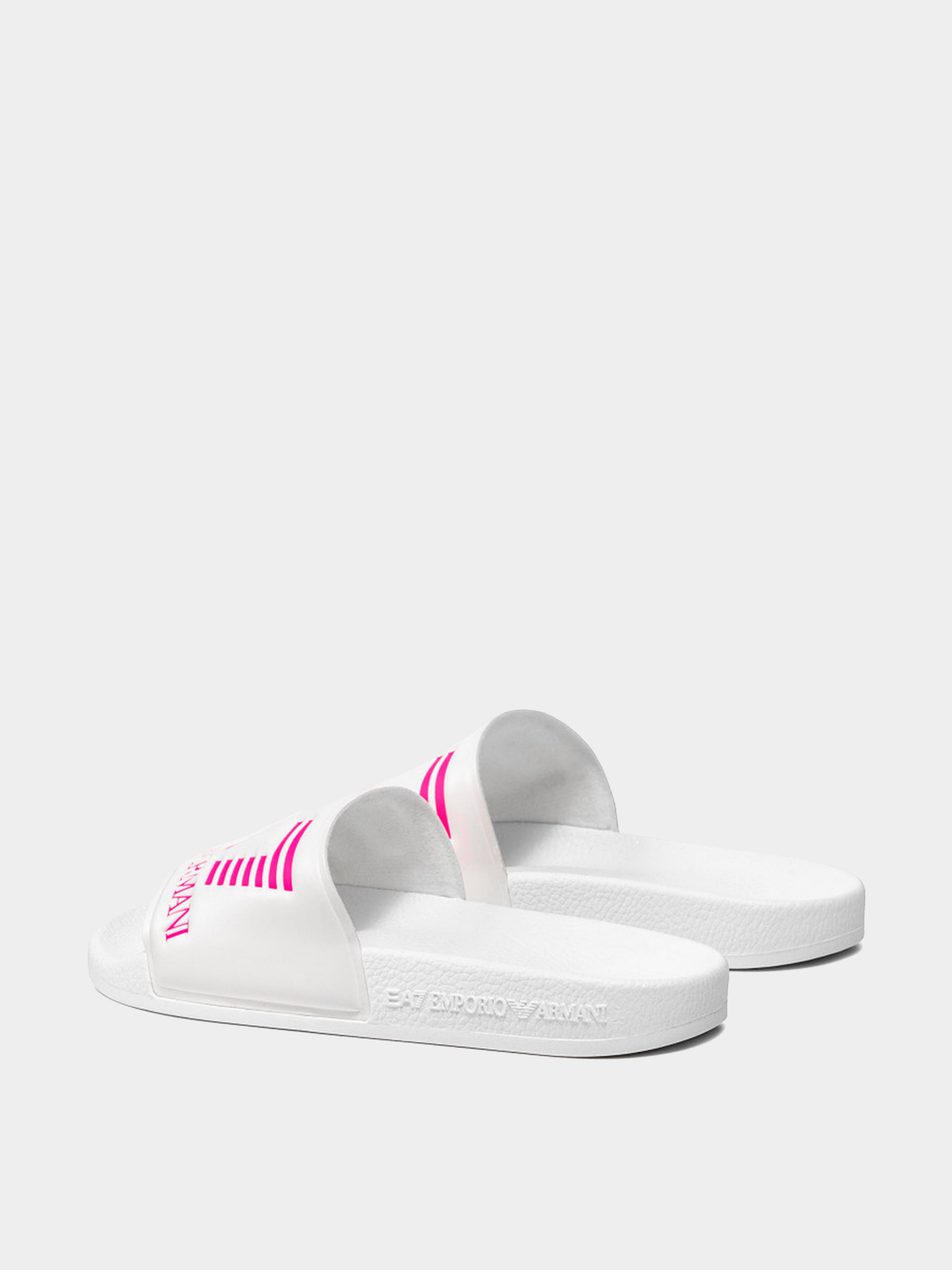 Шлёпанцы EA7 модель XCP001-XCC22-M499 Фото