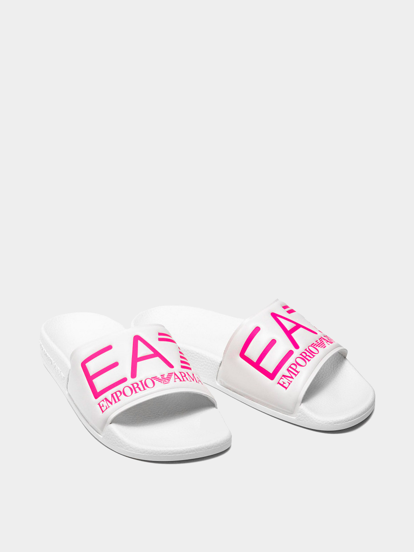 Шлёпанцы EA7 модель XCP001-XCC22-M499 Фото