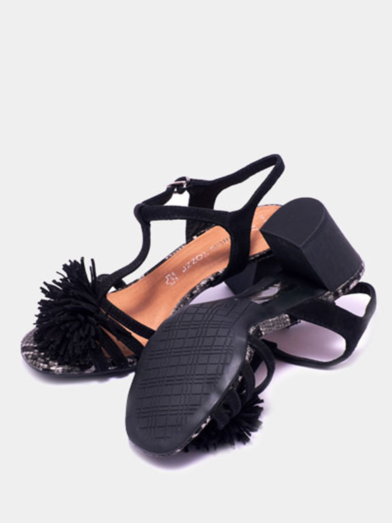 Сандалии Marco Tozzi модель 28385-26-001 BLACK Фото